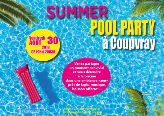 AFFICHE POOL PARTY