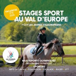 STAGES SPORTIFS ÉTÉ : OUVERTURE DES PRÉ-INSCRIPTIONS