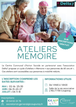 ATELIERS MEMOIRE - 04 JUILLET 2024