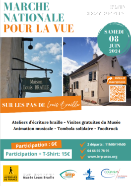 MARCHE NATIONALE POUR LA VUE - SAMEDI 08 JUIN 2024