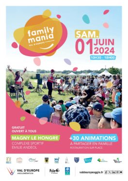 FAMILYMANIA VOUS DONNE RENDEZ-VOUS LE 1ER JUIN !