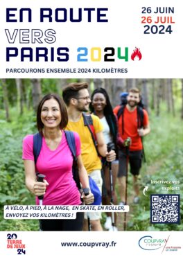 TOP DÉPART DE L'ÉVÉNEMENT "EN ROUTE VERS PARIS 2024"