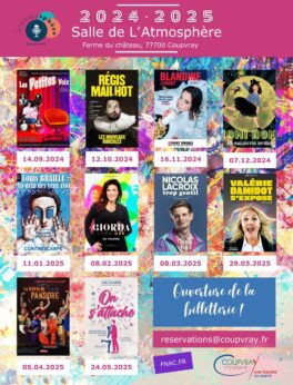 LA SAISON CULTURELLE 2024-2025 EST LANCÉE