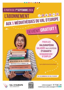 RÉSEAU DES MÉDIATHÈQUES DE VAL D'EUROPE AGGLOMÉRATION : LES GRANDS CHANGEMENTS DE LA RENTRÉE