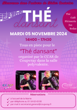 THE DANSANT- MARDI 05 NOVEMBRE