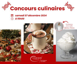 CONCOURS CULINAIRES - MARCHE DE NOEL - SAMEDI 07 DECEMBRE 2024