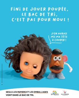 UNE CAMPAGNE D’INFORMATION DRÔLE ET DÉCALÉE SUR LES ERREURS DE TRI 2/8