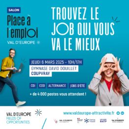SALON PLACE A L'EMPLOI VAL D'EUROPE