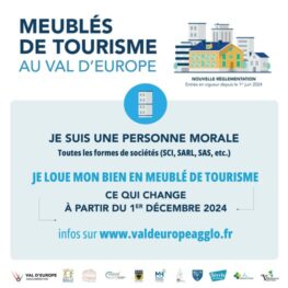MEUBLES DE TOURISME AU VAL D'EUROPE