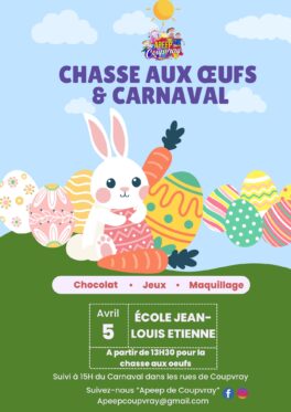 CHASSE AUX ŒUFS & CARNAVAL DE L'APEEP