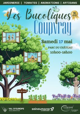 LES BUCOLIQUES DE COUPVRAY – RENDEZ-VOUS LE 17 MAI 2025 !