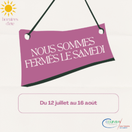 HORAIRES ETE MAIRIE
