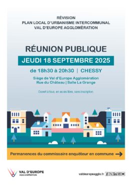 REVISION DU PLUi - REUNION PUBLIQUE 18 SEPTEMBRE