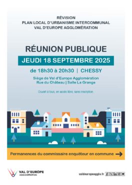 REVISION DU PLUi - REUNION PUBLIQUE 18 SEPTEMBRE