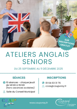 ATELIERS ANGLAIS SENIORS