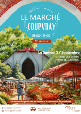 Marché de Coupvray - Samedi 27 septembre