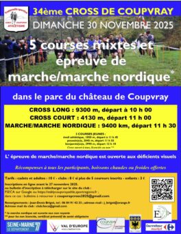 34ème CROSS DE COUPVRAY