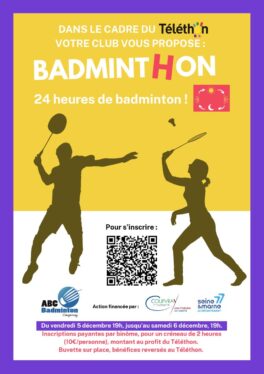 WEEK-END DU BADMINTHON - 5 AU 6 DECEMBRE