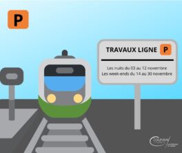 TRAVAUX LIGNE P ENTRE LAGNY-SUR-MARNE ET MEAUX