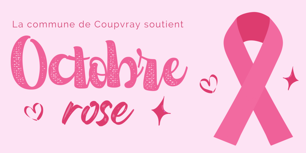 Pink Minimalist Breast Cancer Awareness Month Banner