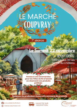 COMMANDEZ VOS PRODUITS DE NOËL CHEZ VOS COMMERÇANTS DU MARCHÉ !