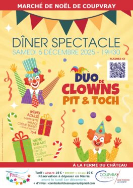 DÎNER-SPECTACLE DU COMITÉ DES FÊTES