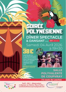 SOIRÉE POLYNÉSIENNE - COMITÉ DES FÊTES