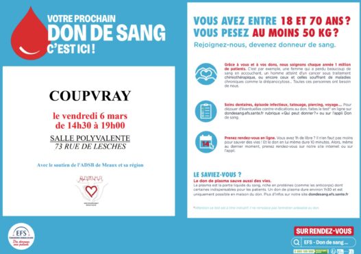 COLLECTE DE SANG