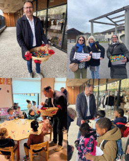 RETOUR EN IMAGES : DISTRIBUTION DES CHOCOLATS DE PÂQUES