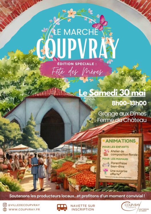 LE MARCHÉ DE COUPVRAY SOUFFLE SA PREMIÈRE BOUGIE