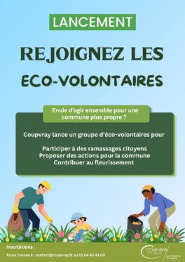 REJOIGNEZ LES ÉCO- VOLONTAIRES !