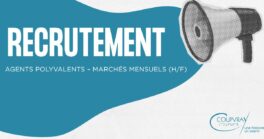 RECRUTEMENT - MARCHÉS MENSUELS