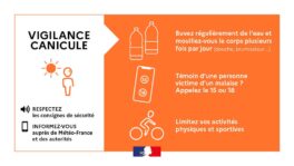 VIGILANCE ORANGE CANICULE - LES BONS GESTES
