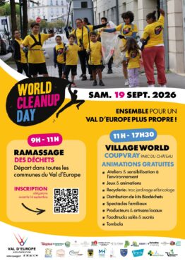WORLD CLEANUP DAY 2026 : UNE JOURNÉE POUR AGIR ENSEMBLE EN FAVEUR DE L'ENVIRONNEMENT