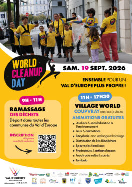 WORLD CLEANUP DAY 2026 : UNE JOURNÉE POUR AGIR ENSEMBLE EN FAVEUR DE L'ENVIRONNEMENT