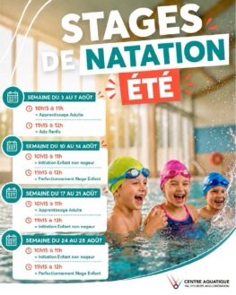 L’ÉTÉ CONTINUE AU CENTRE AQUATIQUE DU VAL D’EUROPE
