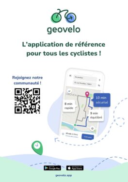 TROUVEZ LE BON ITINERAIRE AVEC GEOVELO