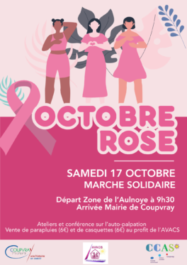 OCTOBRE ROSE - MARCHE SOLIDAIRE